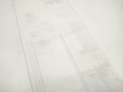平和屋着物●両面　半幅帯　色紙重ね文　CABL1088hy