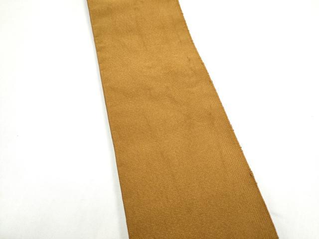 平和屋着物●男性　爪搔き本綴れ　角帯　芝翫茶色　共箱付き　正絹　逸品　CABL1099hy