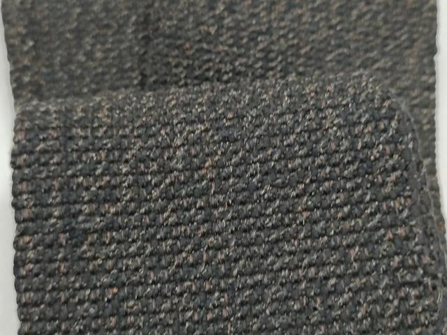 平和屋着物●男性　本場筑前博多織　角帯　霞文　一重帯　正絹　逸品　CABL1125hy