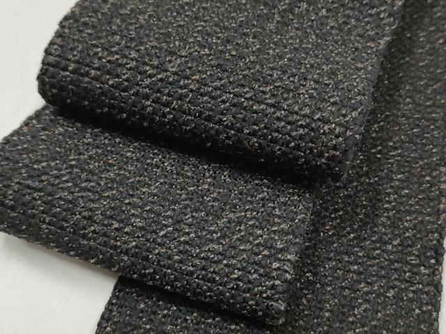 平和屋着物●男性　本場筑前博多織　角帯　霞文　一重帯　正絹　逸品　CABL1125hy