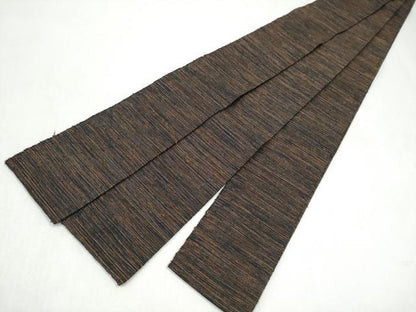 平和屋着物●男性　角帯　紬地　霞文　正絹　逸品　CABL1132hy