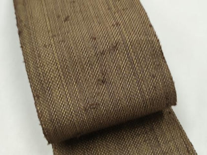 平和屋着物●男性　角帯　本場筑前博多織　霞文　正絹　逸品　CABL1134hy