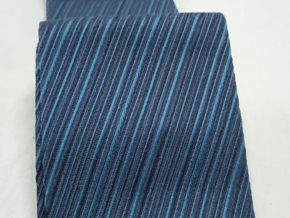 平和屋着物●男性　本場筑前博多織　角帯　宝来織　斜線文　正絹　逸品　CABL1138hy