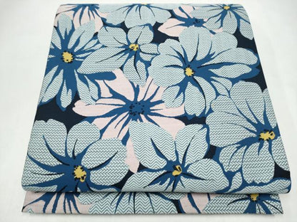 平和屋着物●両面　全通柄袋帯　舞花文　正絹　逸品　CABL1192hy