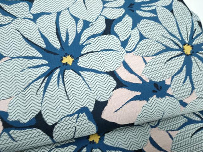 平和屋着物●両面　全通柄袋帯　舞花文　正絹　逸品　CABL1192hy