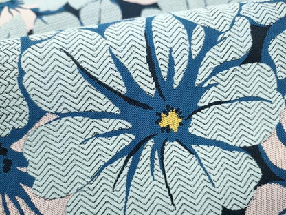 平和屋着物●両面　全通柄袋帯　舞花文　正絹　逸品　CABL1192hy
