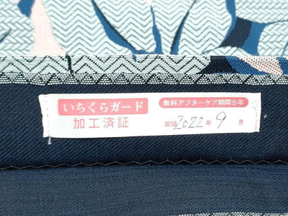 平和屋着物●両面　全通柄袋帯　舞花文　正絹　逸品　CABL1192hy