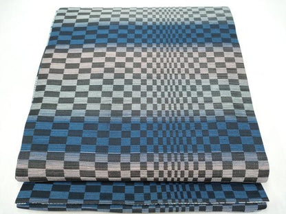 平和屋着物●両面　全通柄袋帯　舞花文　正絹　逸品　CABL1192hy