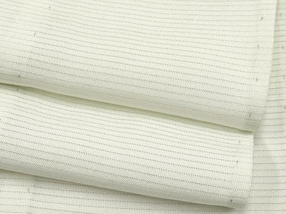 平和屋着物＊夏物　色無地　絽　象牙色　正絹　逸品　未使用　CABL1203tx