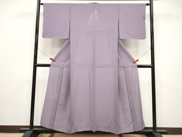 平和屋着物＊夏物　色無地　絽　紅藤色　正絹　逸品　CABL1206tx