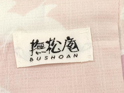 平和屋着物＊夏物　撫松庵　小紋・浴衣兼用　セオアルファ　薔薇　洗える着物　CABL1212tx