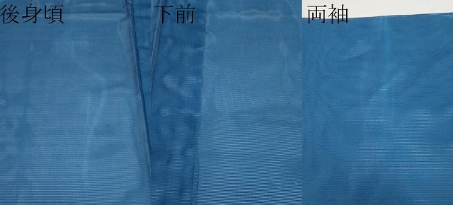 平和屋着物＊夏物　訪問着　絽　枝葉文　洗える着物　CABL1217tx