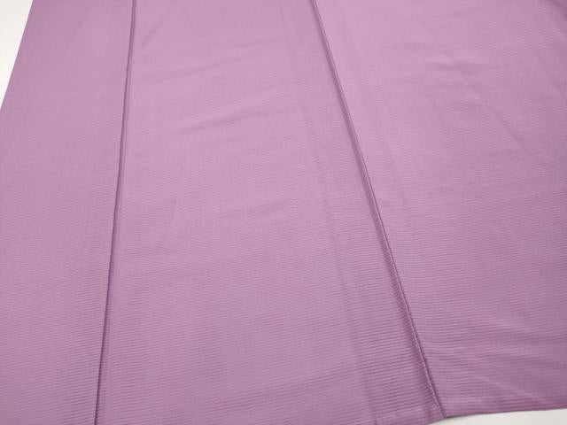 平和屋着物＊夏物　色無地　絽　二藍色　正絹　逸品　CABL1222tx
