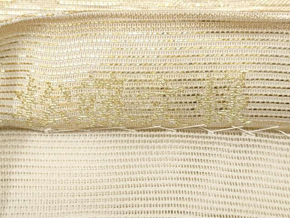 平和屋着物＊夏物　六通柄袋帯　松藤文様　金銀糸　正絹　逸品　CABL1244tx