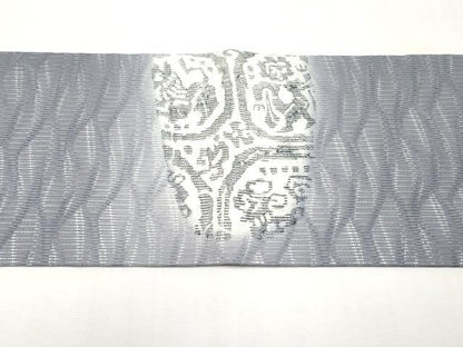 平和屋着物＊夏物　九寸名古屋帯　エジプト壁画文様　正絹　逸品　未使用　CABL1266tx