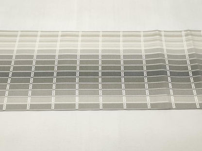 平和屋着物＊夏物　九寸名古屋帯　格子柄　正絹　逸品　CABL1267tx