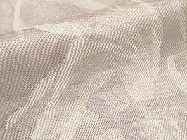 平和屋着物＊夏物　六通柄袋帯　草花文　金銀糸　正絹　逸品　CABL1282tx