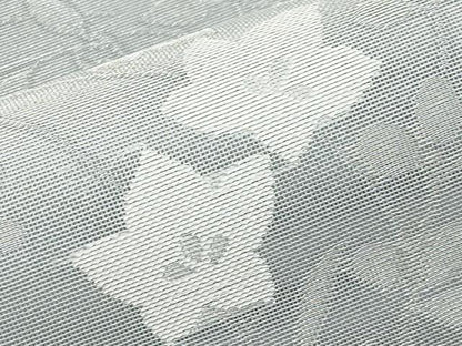 平和屋着物＊夏物　六通柄袋帯　籬草花文　銀糸　正絹　逸品　CABL1285tx