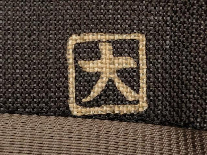 平和屋着物＊夏物　京の名門・菱屋六右ェ門　紬　両面　全通柄袋帯　市松丸文　証紙付き　正絹　逸品　CABL1291tx
