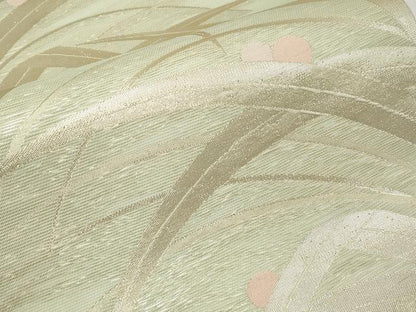 平和屋着物＊夏物　六通柄袋帯　ホタル　金糸　正絹　逸品　未使用　CABL1294tx