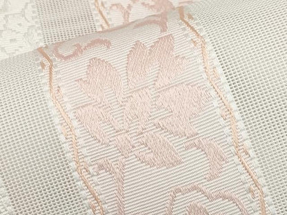平和屋着物＊夏物　八寸名古屋帯　博多織　更紗唐草間道　CABL1304tx
