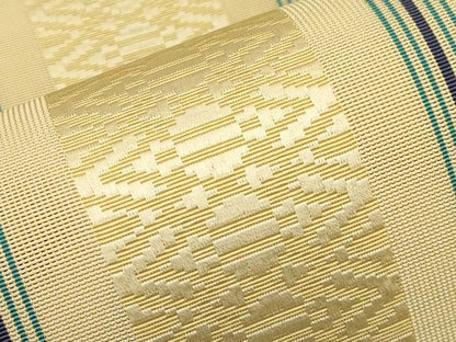 平和屋着物＊夏物　本場筑前博多織　八寸名古屋帯　紗献上　正絹　逸品　CABL1314tx