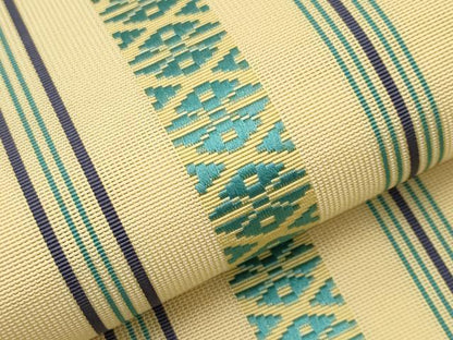 平和屋着物＊夏物　本場筑前博多織　八寸名古屋帯　紗献上　正絹　逸品　CABL1314tx