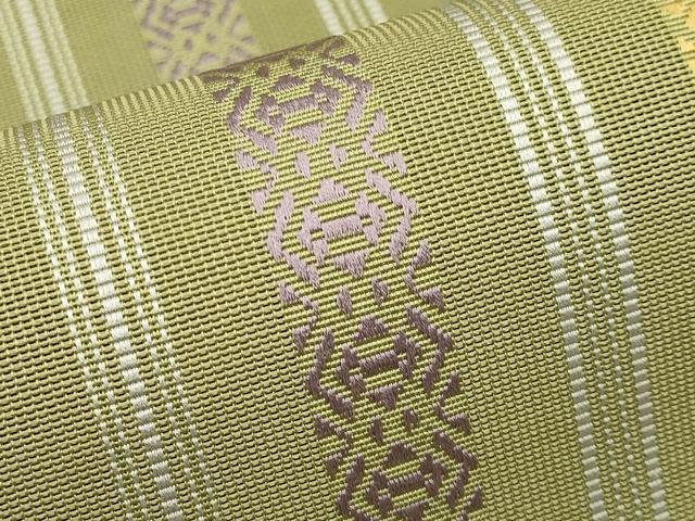 平和屋着物＊夏物　本場筑前博多織　八寸名古屋帯　紗献上　正絹　逸品　未使用　CABL1315tx