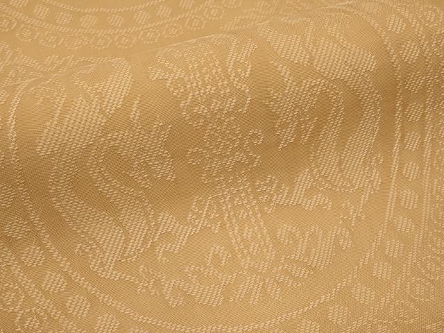 平和屋着物＊夏物　全通柄　九寸名古屋帯　龍　小麦色　正絹　逸品　CABL1345tx