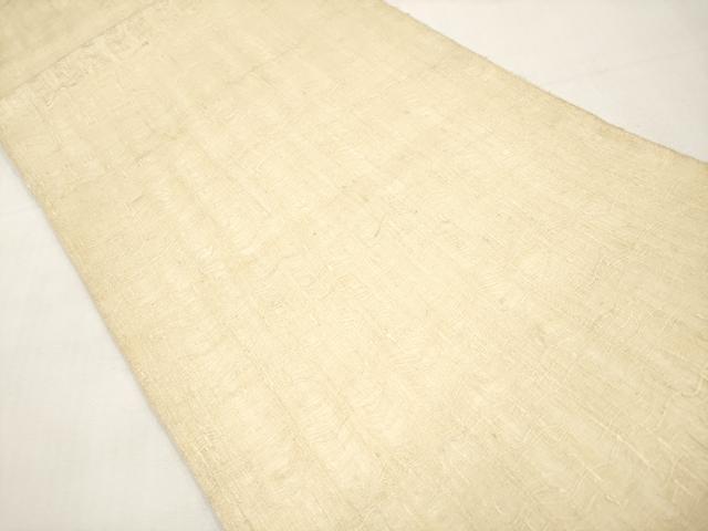 平和屋着物＊夏物　全通柄袋帯　丁子色　正絹　逸品　CABL1355tx