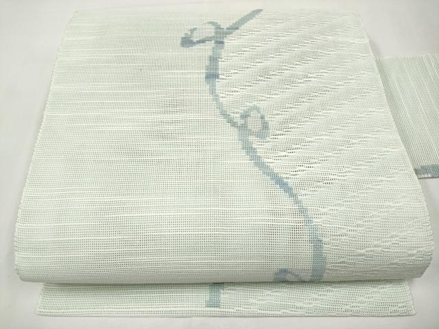平和屋着物＊夏物　八寸名古屋帯　抽象文　CABL1400tx