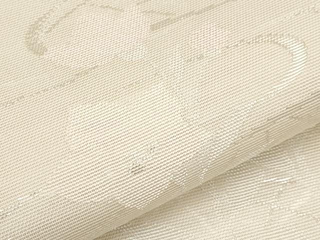 平和屋着物＊夏物　六通柄袋帯　桔梗　銀糸　正絹　逸品　未使用　CABL1423tx