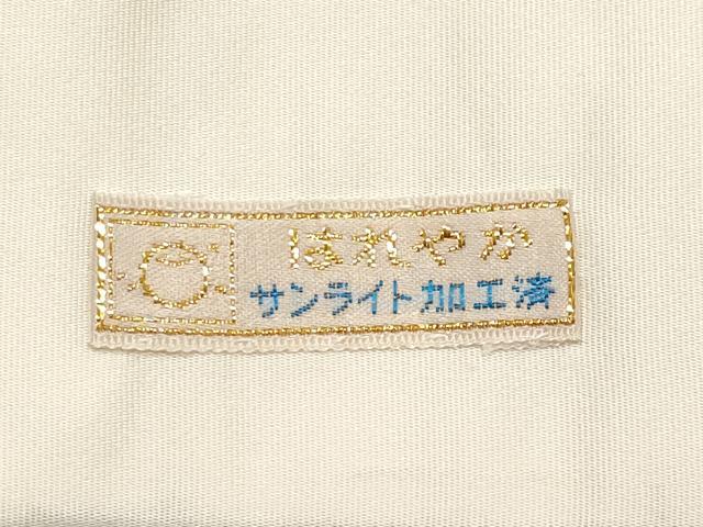 平和屋本店▼六通柄袋帯　唐織　桃山几帳の華　本金箔　正絹　逸品　CABL1492tx