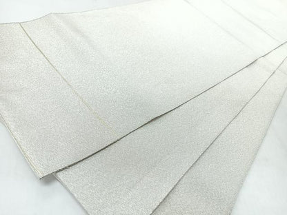 平和屋着物◎全通柄袋帯　綴れ　銀糸　正絹　逸品　CABL1605nb