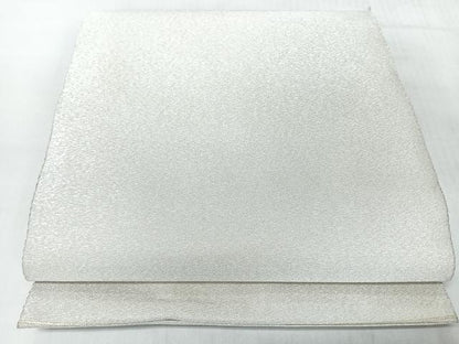 平和屋着物◎全通柄袋帯　綴れ　銀糸　正絹　逸品　CABL1605nb