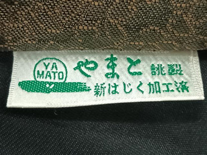 平和屋着物◎六通柄袋帯　唐織　几帳御所車草花文　金糸　やまと誂製　正絹　逸品　CABL1643nb