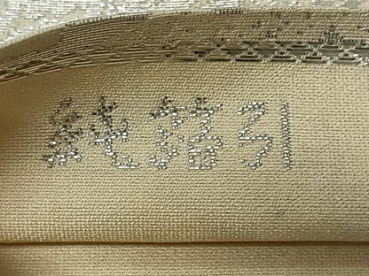 平和屋着物◎六通柄　本袋帯　花鳥文　純箔引　銀糸　正絹　逸品　CABL1646nb