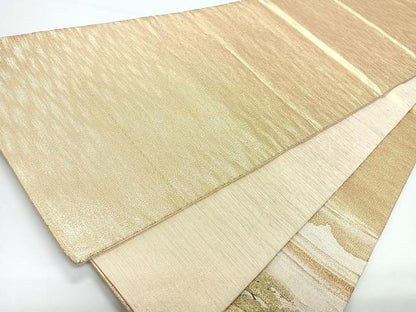 平和屋着物◎西陣　太鼓柄袋帯　松　金糸　正絹　逸品　CABL1711nb