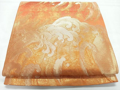 平和屋着物◎西陣　京の名門　じゅらく謹製　袋帯　正絹　逸品　CABL1775nb