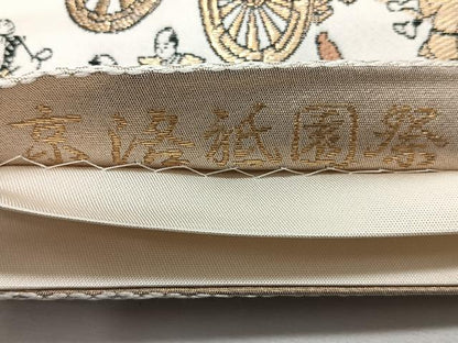 平和屋着物◎六通柄袋帯　京洛祇園祭　金糸　正絹　逸品　CABL1785nb