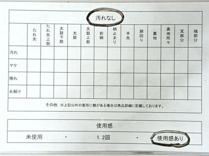 平和屋着物◎太鼓柄袋帯　ベールすくい綴　辻が花　金糸　正絹　逸品　CABL1931nb