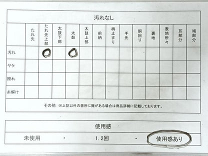 平和屋着物◎六通柄袋帯　唐織　檜扇舞花文　金銀糸　正絹　逸品　CABL1939nb