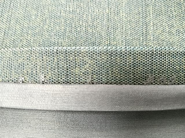 平和屋着物◎六通柄袋帯　幾何学文　金銀糸　正絹　逸品　CABL1975nb
