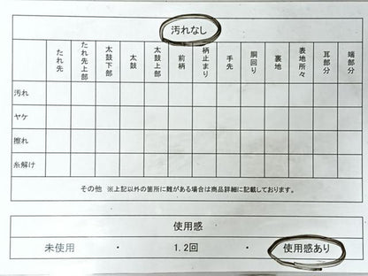 平和屋着物■九寸名古屋帯　作家物　手描き　草花文　正絹　逸品　CABL1984nb