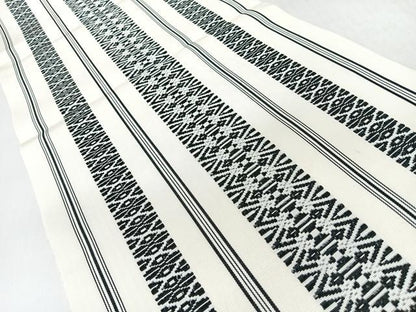 平和屋着物◎本場筑前博多織　八寸名古屋帯　献上　一重帯　正絹　逸品　CABL1986nb