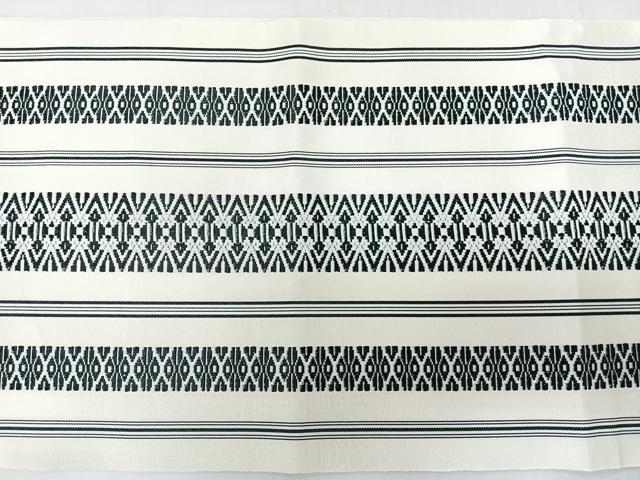 平和屋着物◎本場筑前博多織　八寸名古屋帯　献上　一重帯　正絹　逸品　CABL1986nb