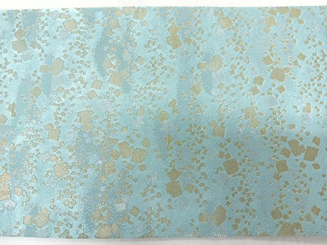 平和屋着物◎全通柄九寸名古屋帯　箔散らし　金銀糸　正絹　逸品　CABL1987nb