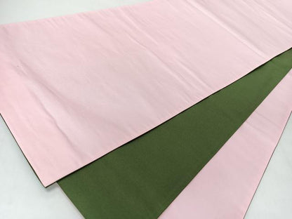平和屋着物◎両面　全通柄袋帯　虹色　虹色正絹　逸品　CABL2000nb
