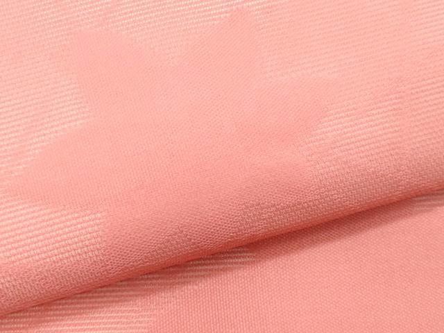 平和屋着物＊夏物　九寸名古屋帯　桔梗　薄紅色　正絹　逸品　CABL2008fb