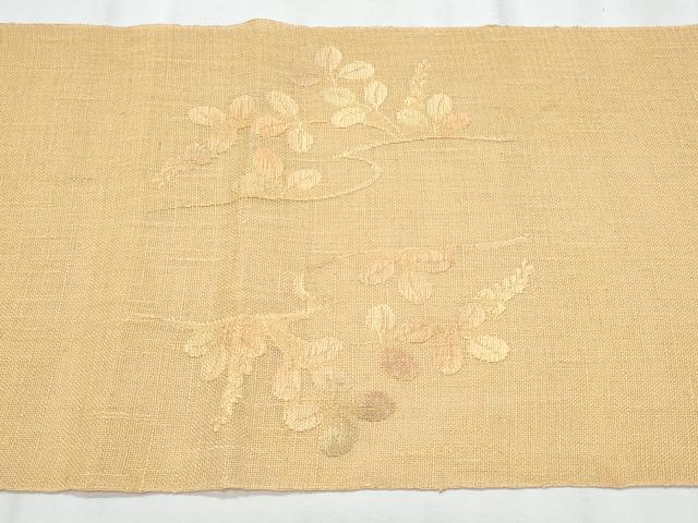平和屋着物＊夏物　八寸名古屋帯　萩　逸品　CABL2009fb